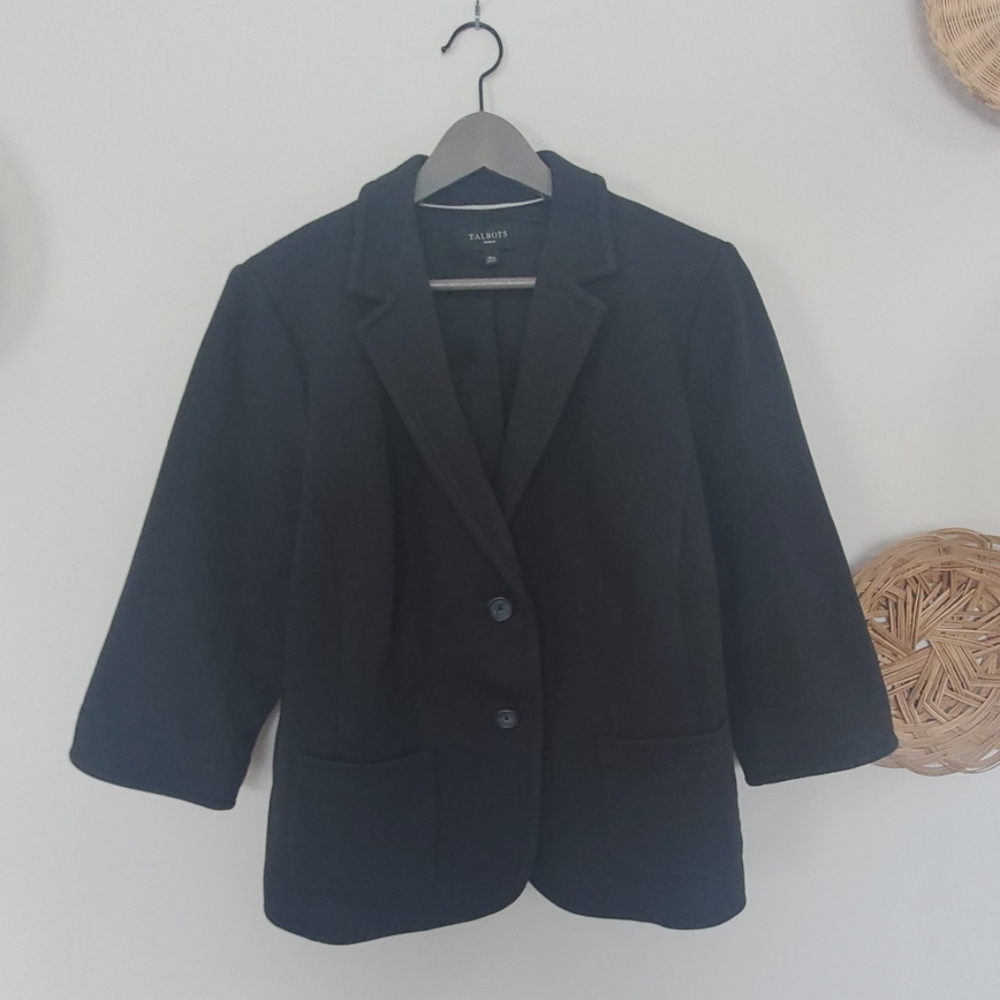 Talbots Knit Blazer